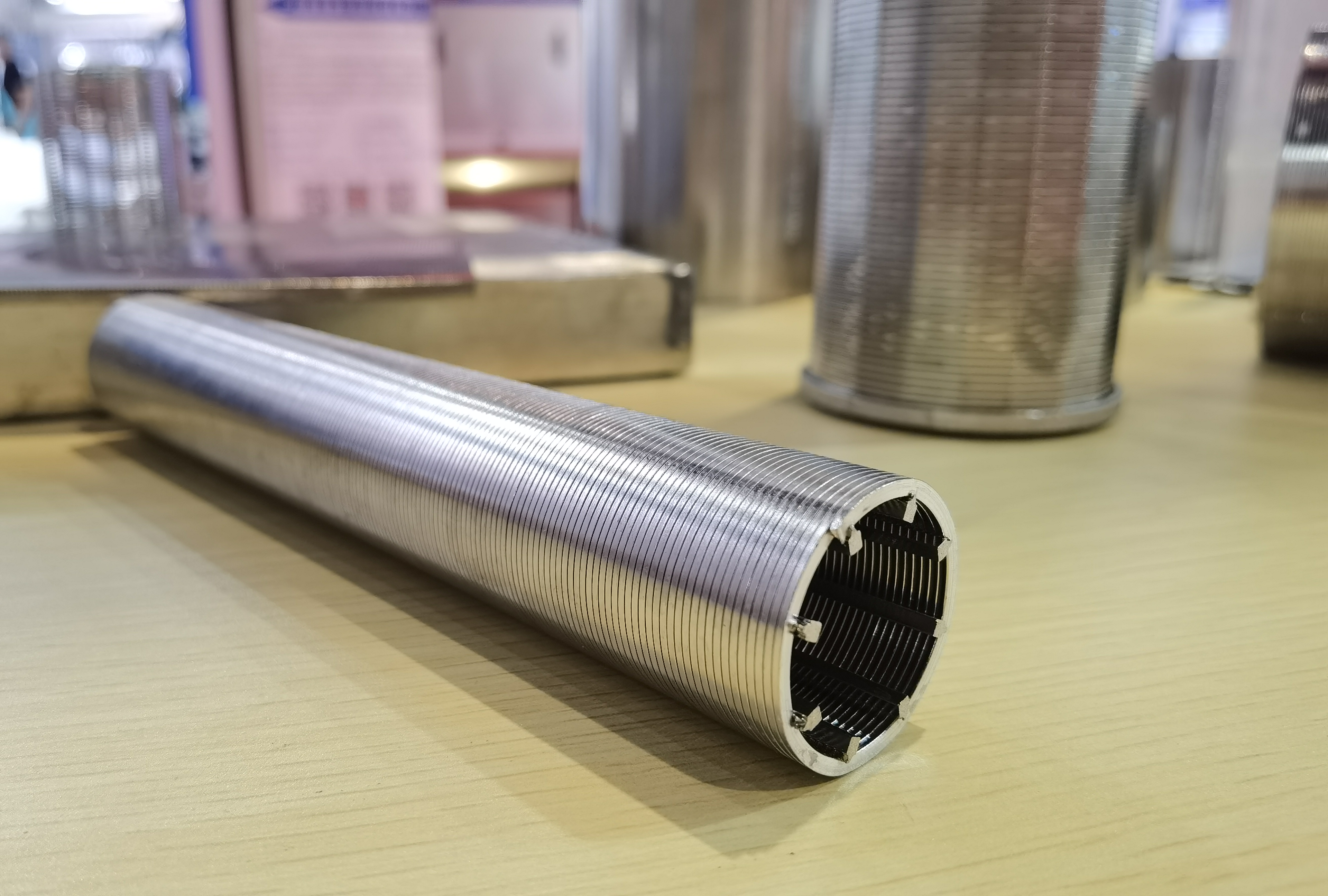 Tubo de tamiz de alambre soldado, también conocido como tubo Johnson