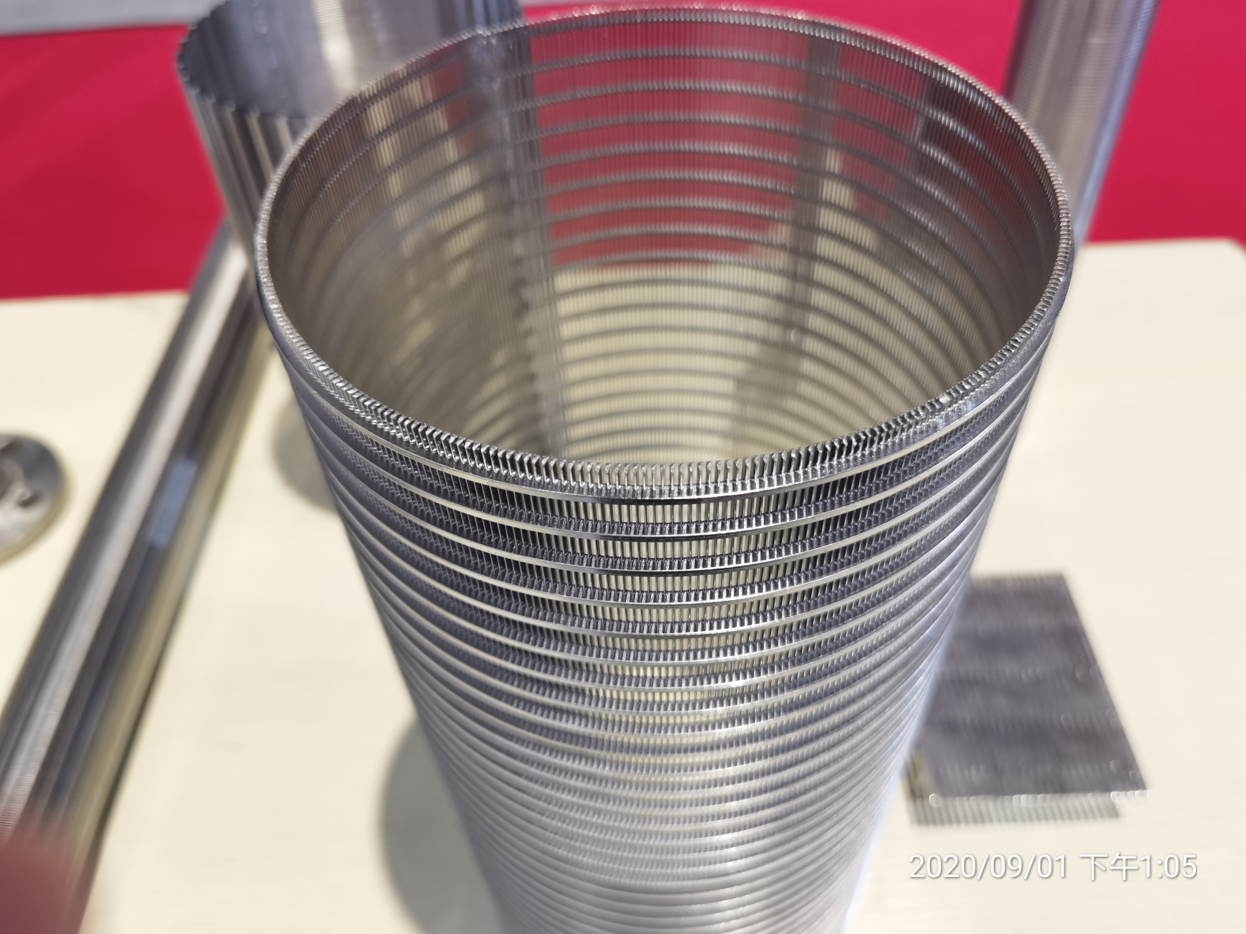 Tubo de control de arena para pozos de agua de fuente constante