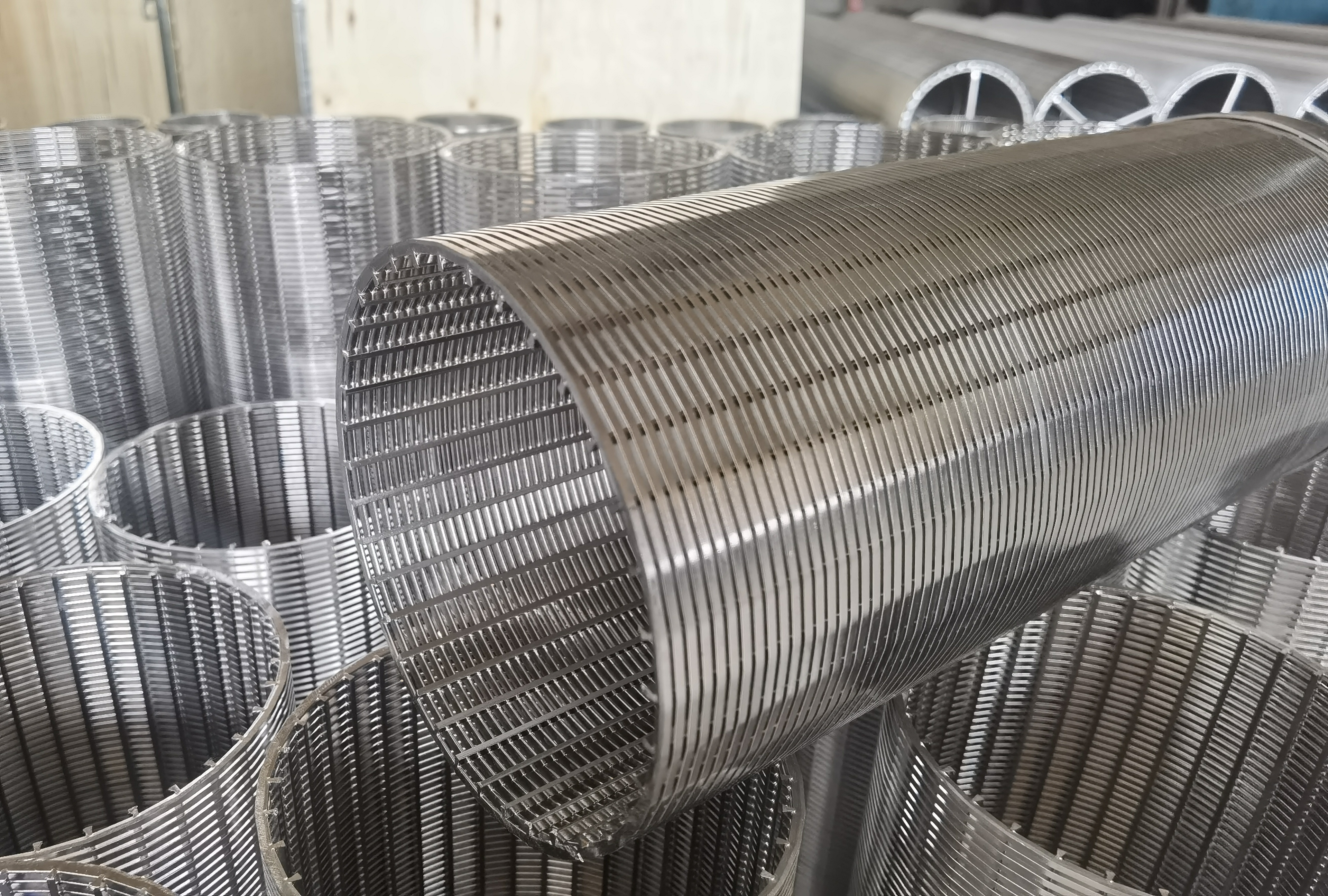 un gran área de filtración, un bue